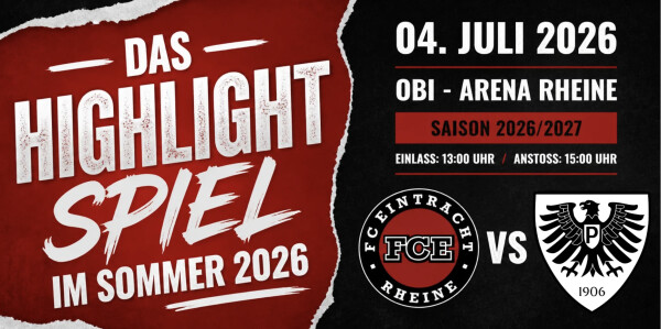 FC Eintracht Rheine - SC Preußen Münster